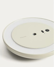 Világosszürke LED dimmelhető mennyezeti lámpa fém búrával ø 16 cm Porte – Kave Home