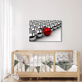 Fényes gömbök képe (90x60 cm)