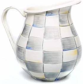 Smaltovaný džbán "Sterling Check" 2,84L - MacKenzie-Childs