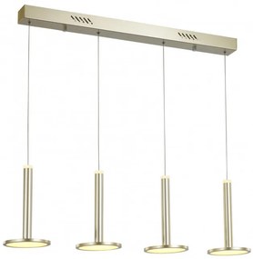 ITALUX MD17033012-4B-G OLIVER Többágú Függesztett Lámpa Arany LED IP20