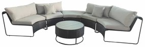 Szürke ötszemélyes kerti lounge szett Rindal - Bonami Selection