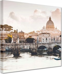 Vászonkép 60x60 Vatikán Panoráma Vatikán