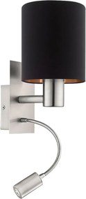 Eglo PASTERI 96483 Fali lámpa 1x40W/E27 + 1X3,5W/LED 380LM