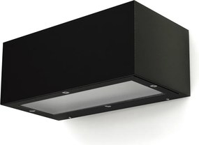 NOVOLUX 157C-L0109B-02 ISORA Modern Kültéri Fali Lámpa Fekete LED IP65
