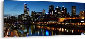 Éjszaka Melbourne-ben (120x50 cm)