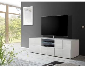 SERIAN fehér TV-asztal