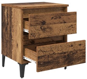 Ágy Kabinet Régi Fa 40x35x50 cm