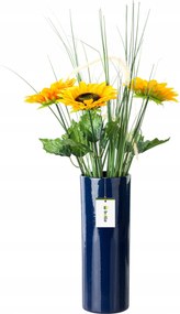 Kerámia váza Tuba Kobalt gránát üveg 31,5cm