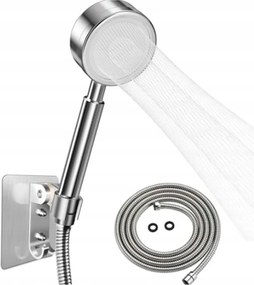 Robusztus Zuhanyszett Fürdőszoba Kabinhoz Ezüst Erős Tömlő Fogantyú