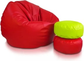 Babzsák Sakwa L eco-bőr TiaHome - Piros
