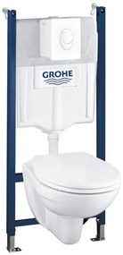 GROHE 39116000 - 4 az 1-ben készlet SOLIDO COMPACT 1,13 m tartós fehér