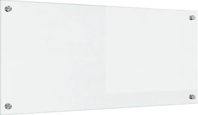 vidaXL Konyhai splashback Átlátszó 90 x 40 cm edzett üveg