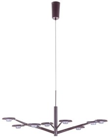 ITALUX AD16014-9-DARK-C KRESYDA Modern Led Függesztett Lámpa Barna LED IP20