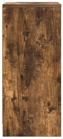 vidaXL Éjjeliszekrények 2 pcs Füstölt tölgy 40 x 30 x 467 cm Faanyag