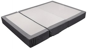 Urban Living Kihúzhatós kanapé Bedora 136x80x40 cm Szürke / szürke virág