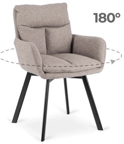 Barna Forgószék CORTADO