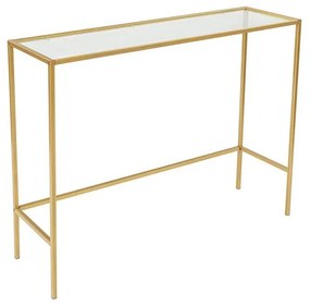 Konzolasztal Canvas - Gold