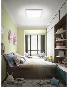 Immax NEO 07168-W40-LED RGB+CCT Dimmelhető lámpa 50W/230V Wi-Fi Tuya fehér + távirányító