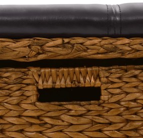 barna tengerifű pad 2 kosárral 71 x 40 x 42 cm