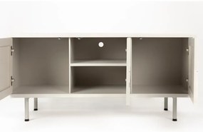 Világosszürke komód 55x120x40 cm Funk – White Label