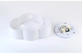 Brilagi - Gyermek mennyezeti lámpa NIMBUS MINI 2xE27/15W/230V 31x43 cm fehér