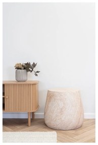 Kő kerek tárolóasztal ø 47,5 cm Bonn – House Nordic