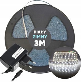 Led szalag konyhai szalag hideg fehér 3m tápegységgel