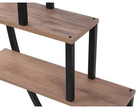 Virágállvány GARDEN 180x85 cm barna/fekete