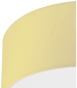 Mennyezeti lámpa SIRJA PASTEL DOUBLE 2xE27/15W/230V átm. 35 cm sárga