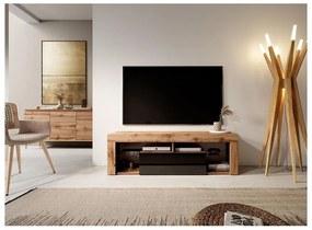 Tv szekrény/asztal Bionca  (lancelot tölgy + fekete). 1098606