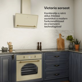 Klarstein Victoria indukciós főzőlap, 60 cm, 4 főzőlap, csúszka, Boost funkció