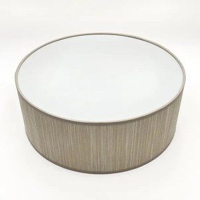 Mennyezeti lámpa SIRJA 1xE27/15W/230V, átmérő 35 cm, bézs