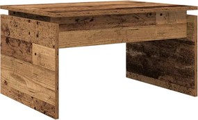 vidaXL antik fa színű szerelt fa dohányzóasztal 68 x 50 x 38 cm