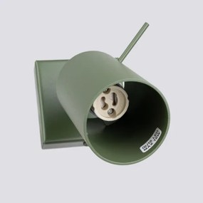 Sollux SL.1500 - Fali spotlámpa RING 1xGU10/10W/230V zöld