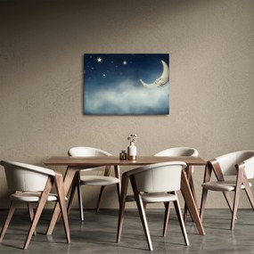 Kép - Hold csillagokkal (70x50 cm)