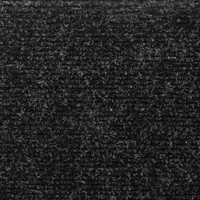 öntapadós lépcsőszőnyegek 30 db 65 x 21 x 4 cm fekete téglalap alakú széllel