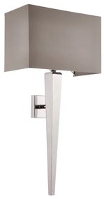 Endon 56706 - Fali lámpa MORETO 1xE14/7W/230V fényes króm/szürke