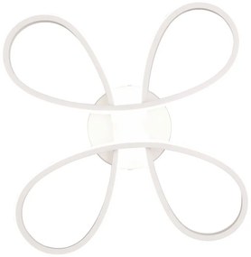 Fehér LED mennyezeti lámpa 40x40 cm Fly – Trio
