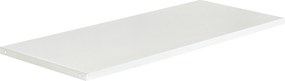 Fém polc irodai szekrényhez, fehér, 900x20x360 mm