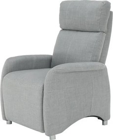 Állítható fotel, szürke szövet, FOREST