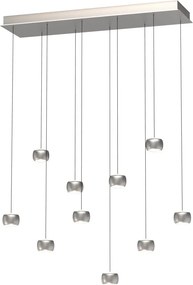 AVIANO LIGHTING 7039-1003 QUIBERON TöbbĂĄgĂș FĂŒggesztett LĂĄmpa Matt Nikkel LED IP20