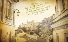 Flizelin fotótapéta Lubelski kastély Archív átjáró 254x184 +ragasztó