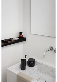 Fekete fém fürdőszobai polc, hosszúság 51 cm - Blomus