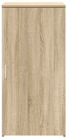 tároló szekrény sonoma tölgy 50x45x103,5 cm szerelt fa