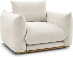 Krémszínű fotel Ernest – Bobochic Paris