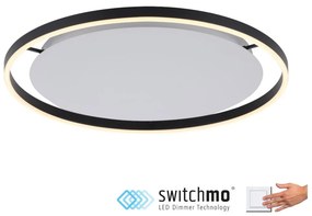 ZUMA LINE 15392-13 RITUS Kerek Mennyezeti Lámpa Antracit LED IP20