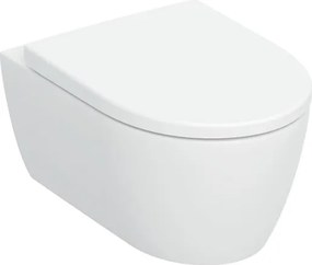 Geberit Icon wc soft close ülőkével felakasztható fehér fényes felülettel hátsó kifolyással 503.045.00.8