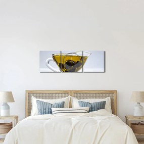 Kép az olívaolajról (órával) (90x30 cm)