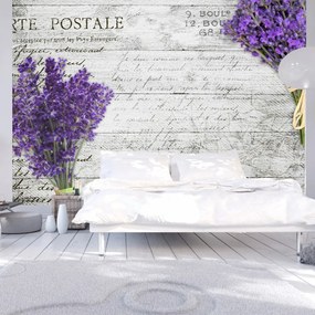 Öntapadó fotótapéta - Lavender postcard