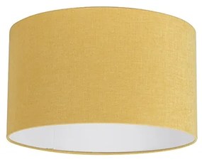 Lámpabúra szövetből sárga 35/35/20